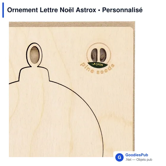 Ornement Lettre Noël Astrox - Image 8