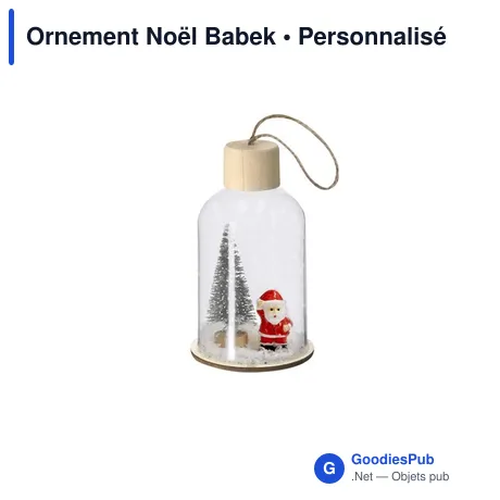 Ornement Noël Babek