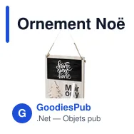 Ornement Noël Carrigan - Miniature 2