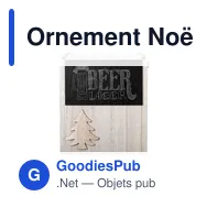 Ornement Noël Carrigan - Miniature 3