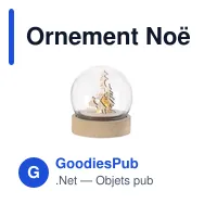 Ornement Noël Cemayer - Miniature 1