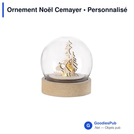 Ornement Noël Cemayer