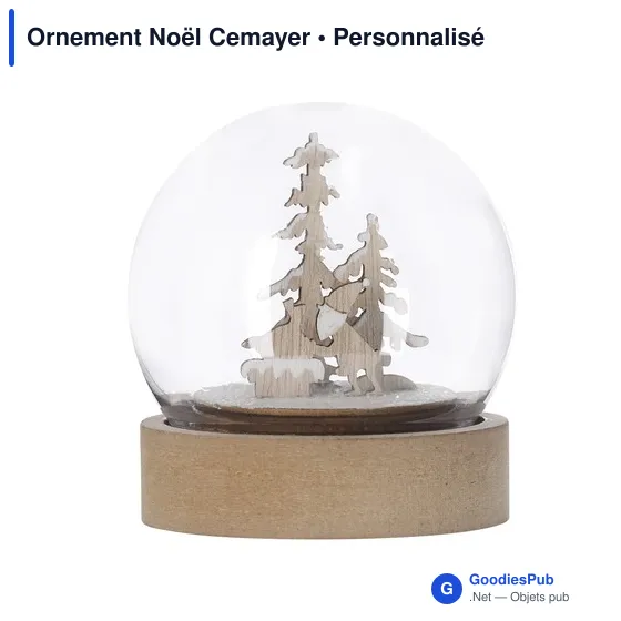 Ornement Noël Cemayer - Image 2