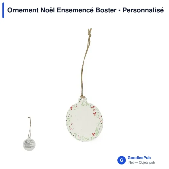 Ornement Noël Ensemencé Boster - Image 11