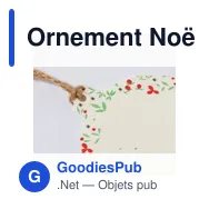 Ornement Noël Ensemencé Boster - Miniature 12