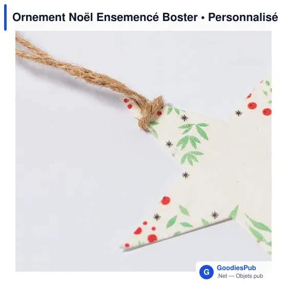 Ornement Noël Ensemencé Boster - Image 4