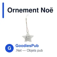 Ornement Noël Ensemencé Boster - Miniature 7
