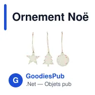 Ornement Noël Ensemencé Boster - Miniature 8