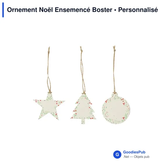 Ornement Noël Ensemencé Boster - Image 8