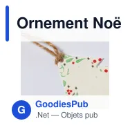 Ornement Noël Ensemencé Boster - Miniature 9