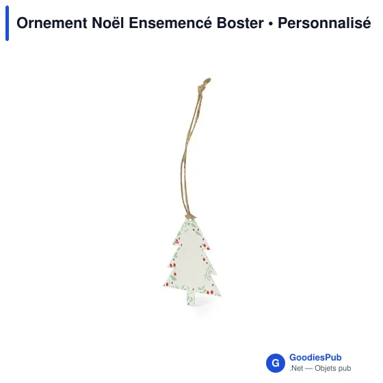Ornement Noël Ensemencé Boster - Image 10
