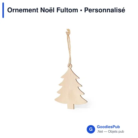 Ornement Noël Fultom