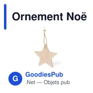 Ornement Noël Fultom - Miniature 10