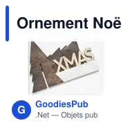 Ornement Noël Gemind - Miniature 4