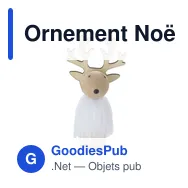 Ornement Noël Guardens - Miniature 2