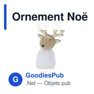 Ornement Noël Guardens - Miniature 3