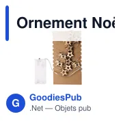 Ornement Noël Plentox - Miniature 4