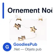 Ornement Noël Plentox - Miniature 5