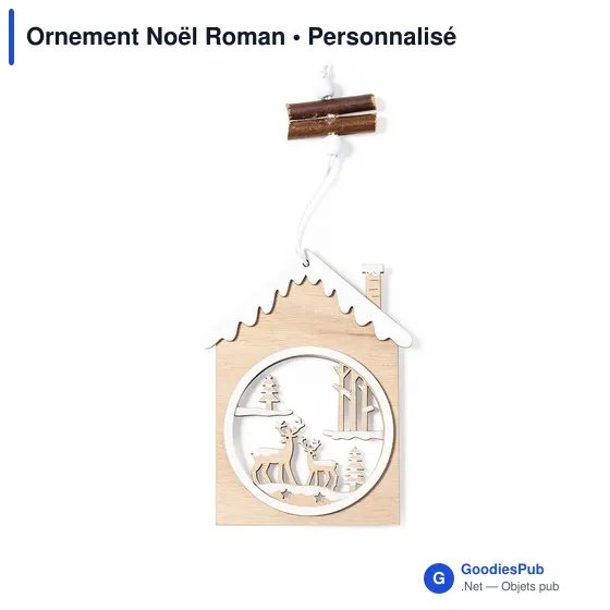 Ornement Noël Roman - Image 1