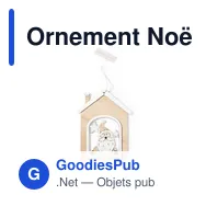 Ornement Noël Roman - Miniature 4