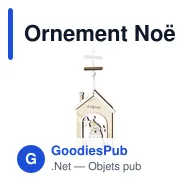 Ornement Noël Roman - Miniature 5