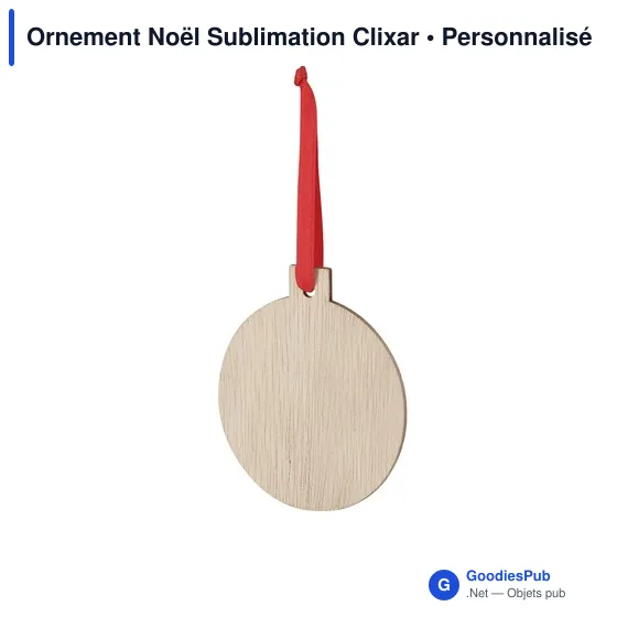 Ornement Noël Sublimation Clixar - Image 11