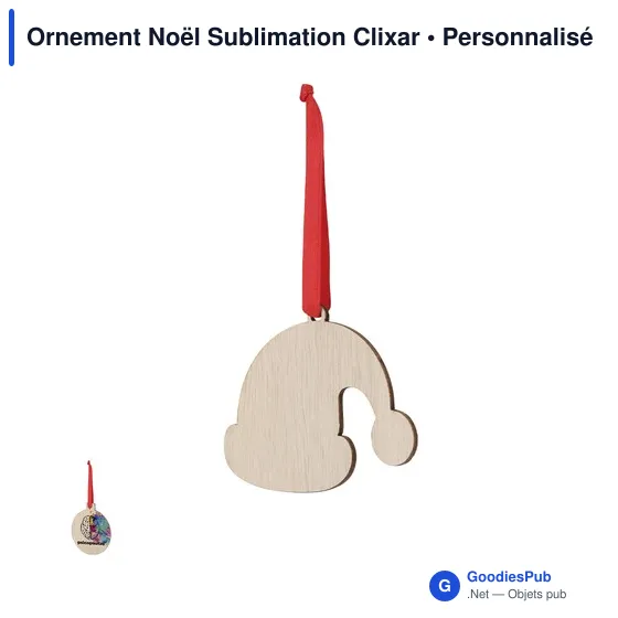 Ornement Noël Sublimation Clixar - Image 12