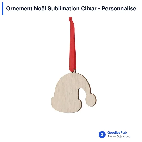 Ornement Noël Sublimation Clixar - Image 6