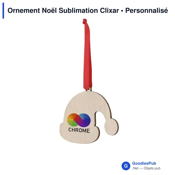 Ornement Noël Sublimation Clixar - Image 9