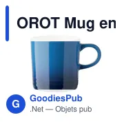 Mug en céramique personnalisable 290ml avec logo - OROT - Miniature 1