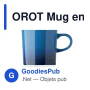 Mug en céramique personnalisable 290ml avec logo - OROT - Miniature 2