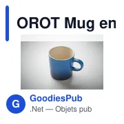 Mug en céramique personnalisable 290ml avec logo - OROT - Miniature 3