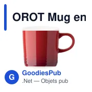 Mug en céramique personnalisable 290ml avec logo - OROT - Miniature 4