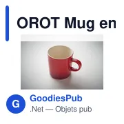 Mug en céramique personnalisable 290ml avec logo - OROT - Miniature 6