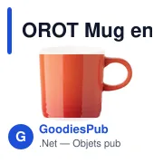 Mug en céramique personnalisable 290ml avec logo - OROT - Miniature 7