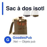 Sac à dos isotherme personnalisable 10 L avec logo - Orrefors Hunting - Miniature 1