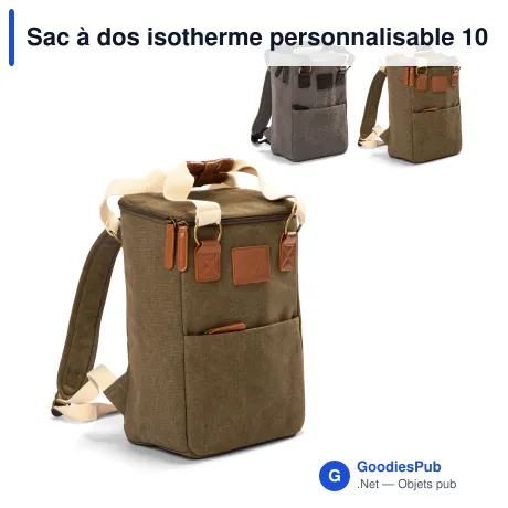 Sac à dos isotherme personnalisable 10 L avec logo - Orrefors Hunting