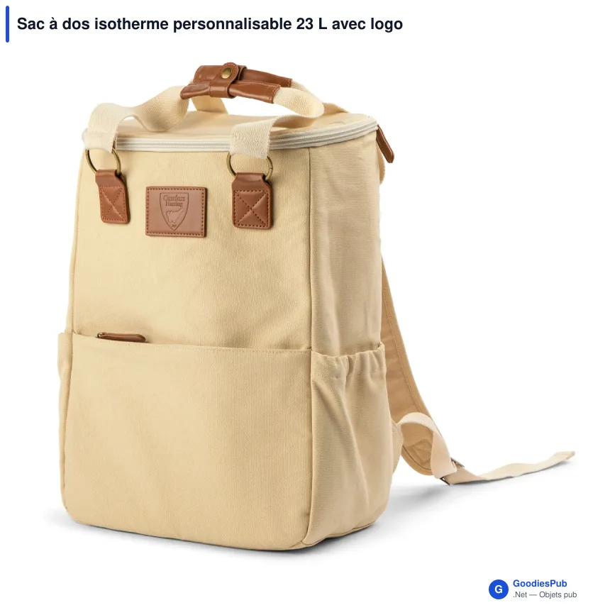 Sac à dos isotherme personnalisable 23 L avec logo - Orrefors Hunting - Image 2