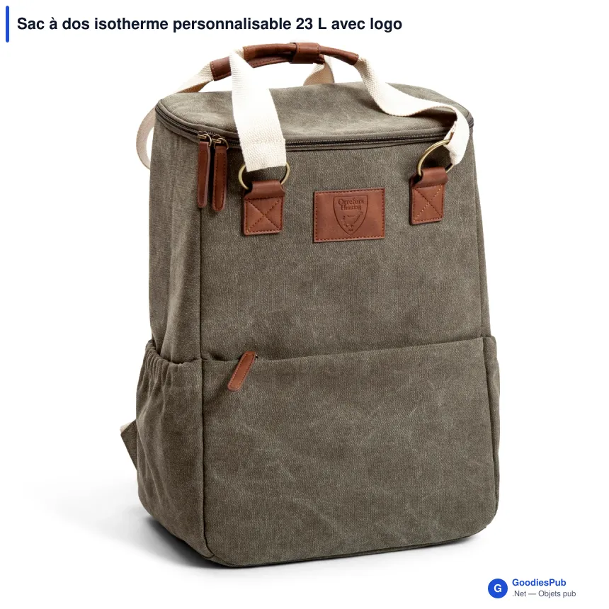 Sac à dos isotherme personnalisable 23 L avec logo - Orrefors Hunting - Image 4