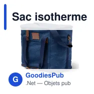 Sac isotherme personnalisable 27 litres en toile avec logo - Orrefors Hunting - Miniature 3