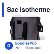 Sac isotherme personnalisable 27 litres en toile avec logo - Orrefors Hunting - Miniature 5
