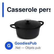 Casserole personnalisable en aluminium 2,5 L avec logo - Orrefors Jernverk - Miniature 3