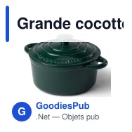 Grande cocotte en fonte émaillée personnalisable 5 L avec logo - Orrefors Jernverk - Miniature 3
