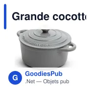 Grande cocotte en fonte émaillée personnalisable 5 L avec logo - Orrefors Jernverk - Miniature 6