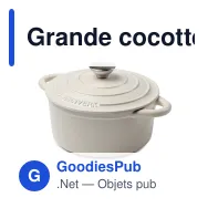 Grande cocotte en fonte émaillée personnalisable 5 L avec logo - Orrefors Jernverk - Miniature 7