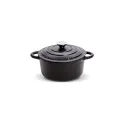 Variante Noir - Grande cocotte en fonte émaillée personnalisable 5 L avec logo - Orrefors Jernverk