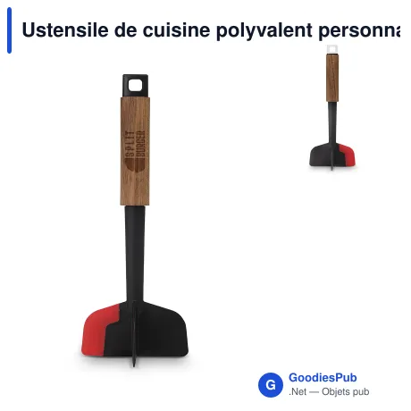 Ustensile de cuisine polyvalent personnalisable en acacia avec logo - Orrefors Jernverk