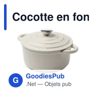 Cocotte en fonte émaillée personnalisable 2,8 L avec logo - Orrefors Jernverk - Miniature 6