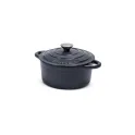Variante Gris - Cocotte en fonte émaillée personnalisable 2,8 L avec logo - Orrefors Jernverk
