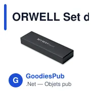 ORWELL Set de stylos en alu. recyclé - Miniature 12